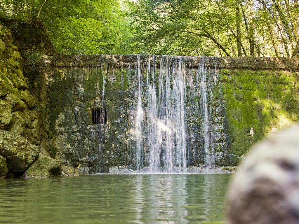 Hotel Hammerschmiede, Kneipphotel im Wald mit Wasserfall