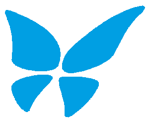 Salzburger Bio-Frühstücksbuffet 2 Icon Blauer Schmetterling Bio Frühstück Salzburgerland