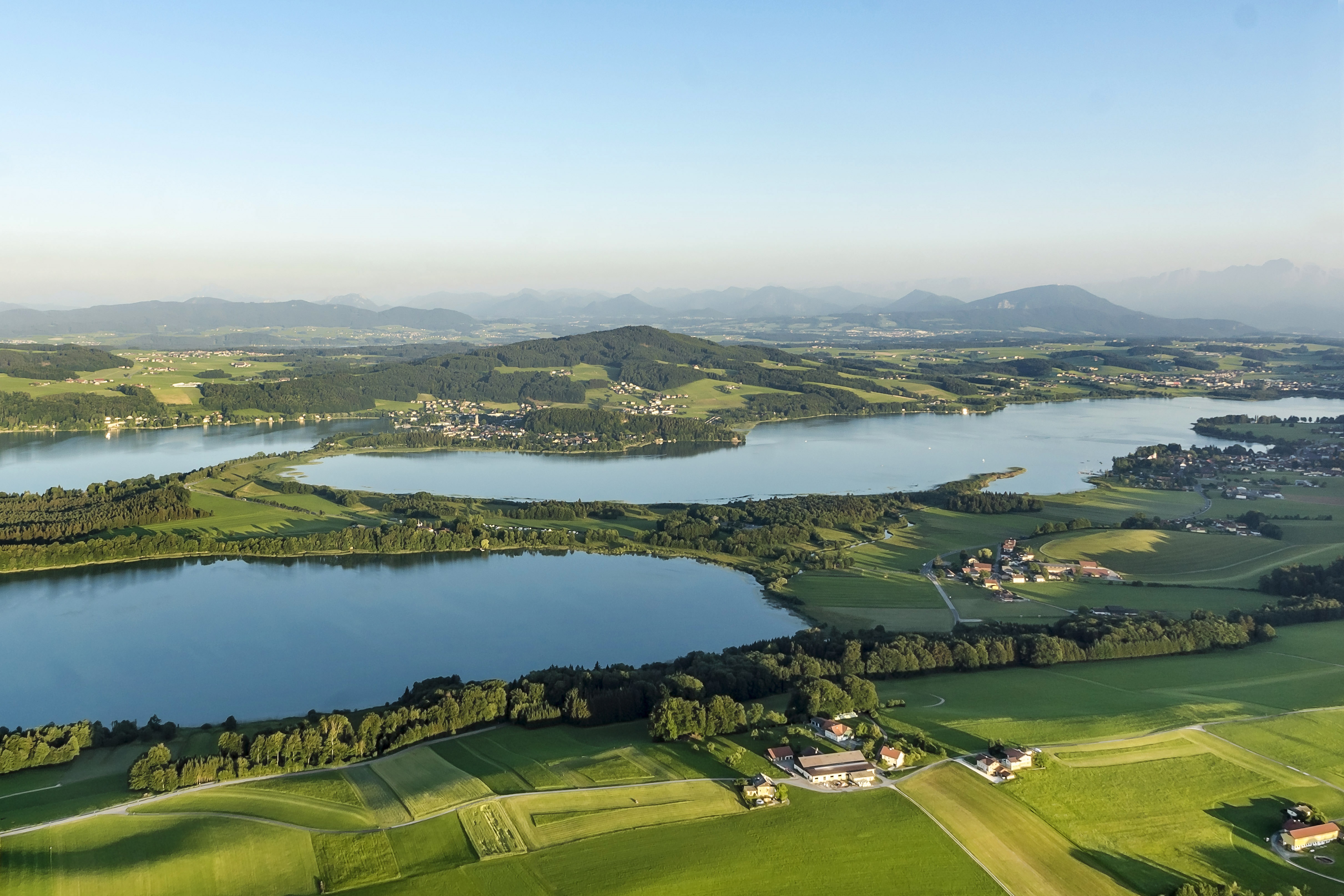 Salzburger Seenland Mattsee ObertrumerSee Grabensee